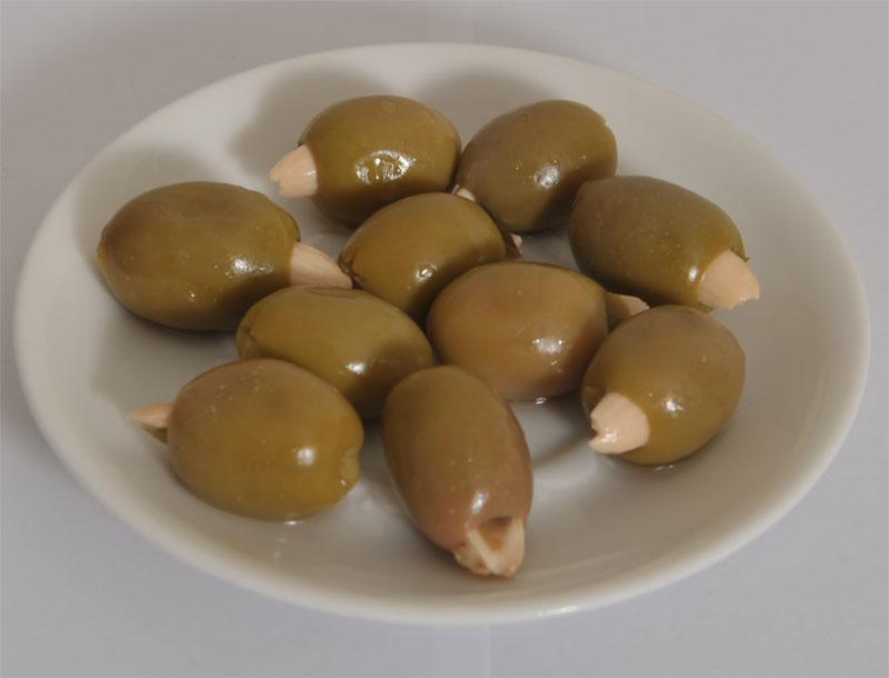 Amande / Jalapeno Olives vertes de Chalkidiki