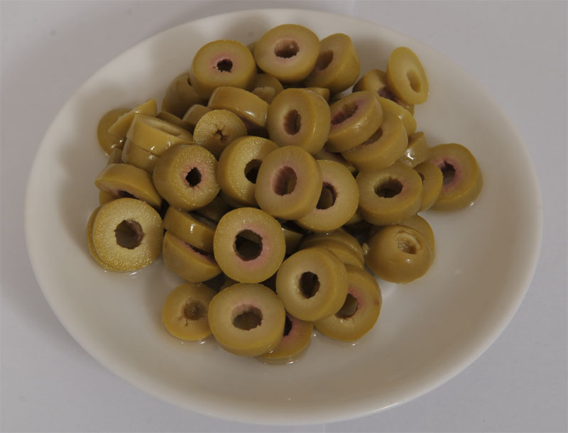 Rondelles Olives vertes de Chalkidiki