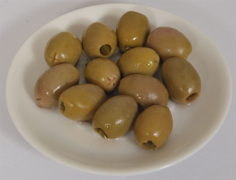 Jalapeno Olives vertes de Chalkidiki